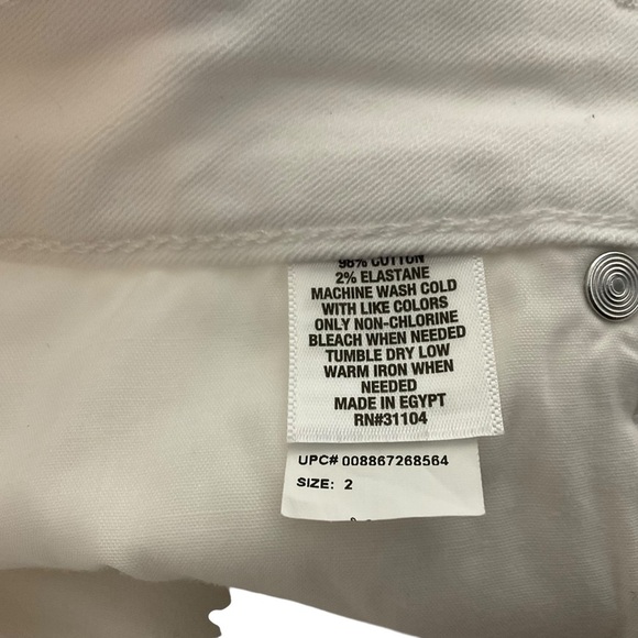 Crown & Ivy White Jean Shorts - Picture 5 of 7